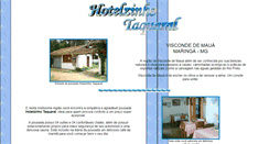 Desktop Screenshot of hotelzinhotaquaral.visitemaua.com